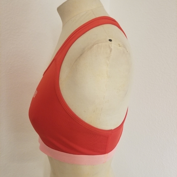 Nike Sport Bra Sz M Racer Back Animal Print Logo - Picture 4 of 7
